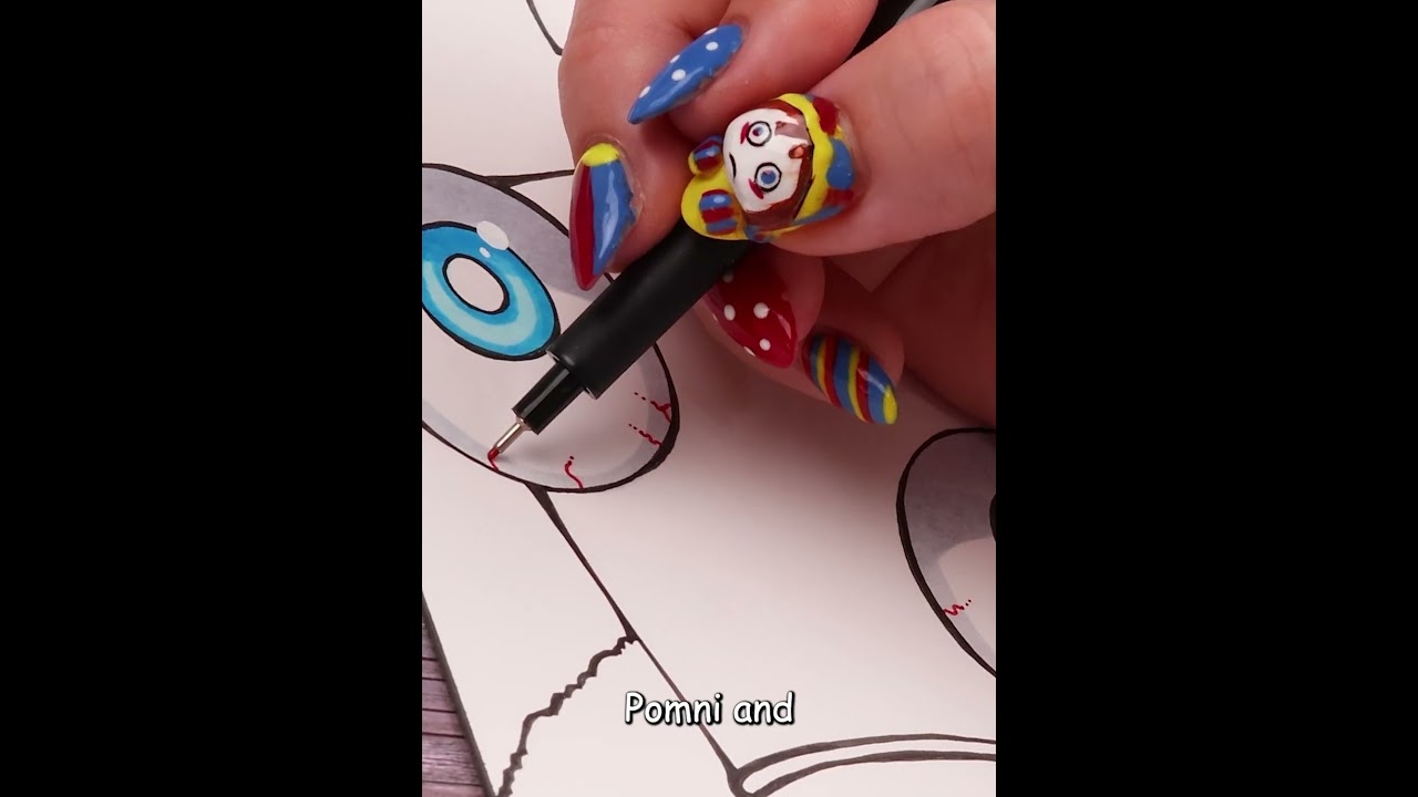 Drawing Kinger from The Amazing Digital Circus