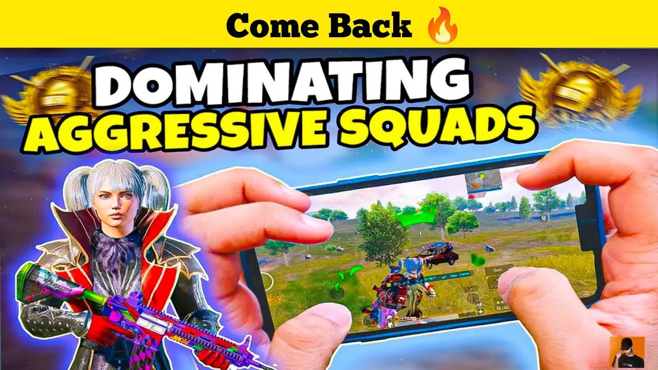 Dominating AGGRESSIVE SQUAD's | 1v4 Clutch Gameplay | Ax6 Gaming Best Clutches | BGMI / PUBG Mobile