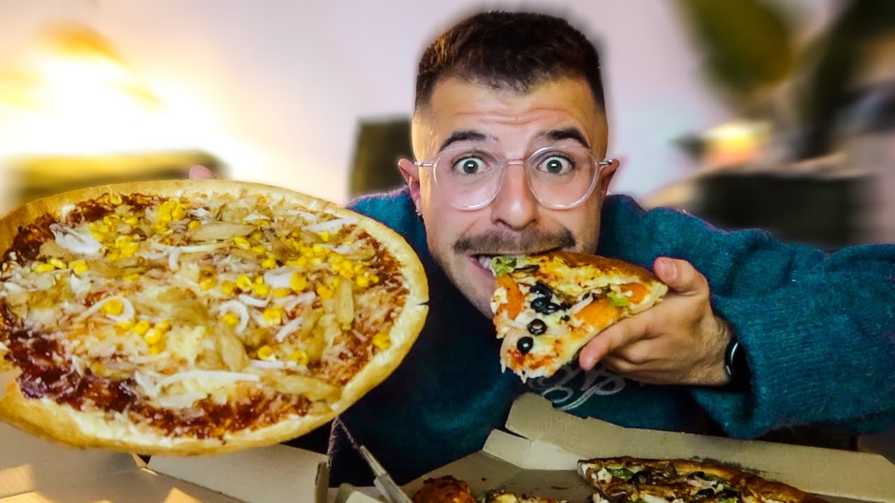 probando NUEVAS PIZZAS random 🍕😱 + NOVEDADES CASA NUEVA 🏡