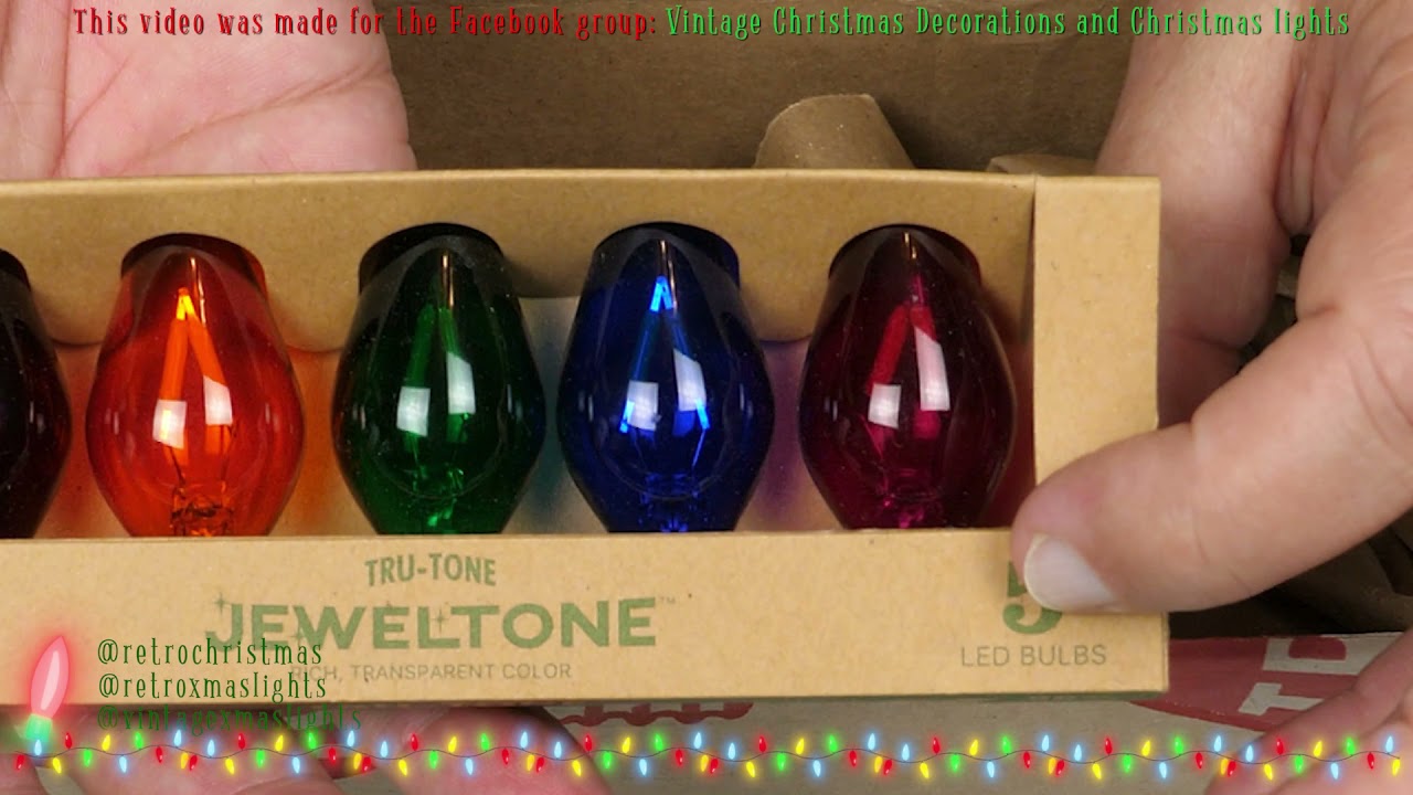 Tru-Tone Xmas Lights Unboxing