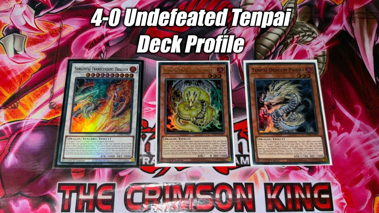Undefeated Tenpai Dragon Deck Profile Post INFO | 1st place OTS locals