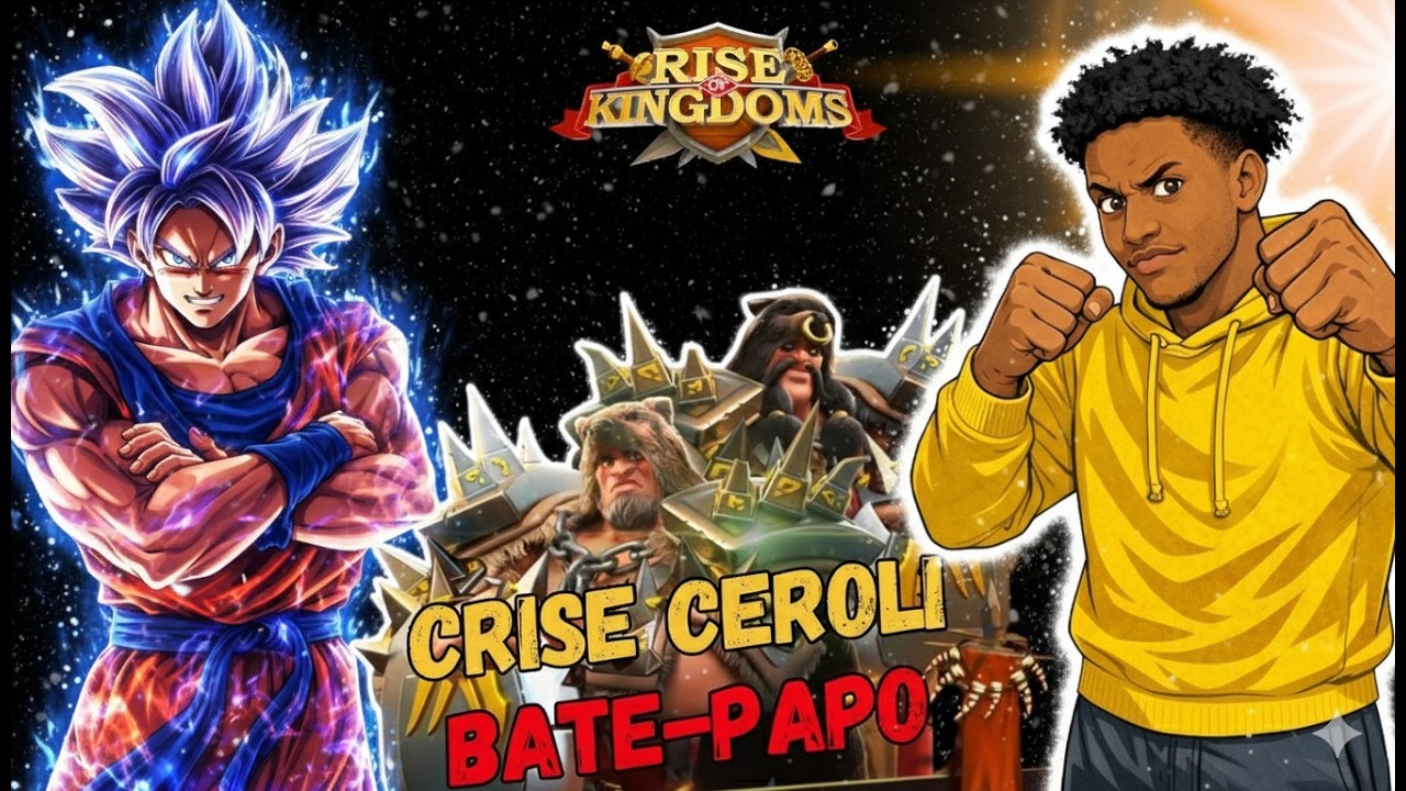 🔴LIVE ON | CRISE CEROLI | RISE OF KINGDOMS