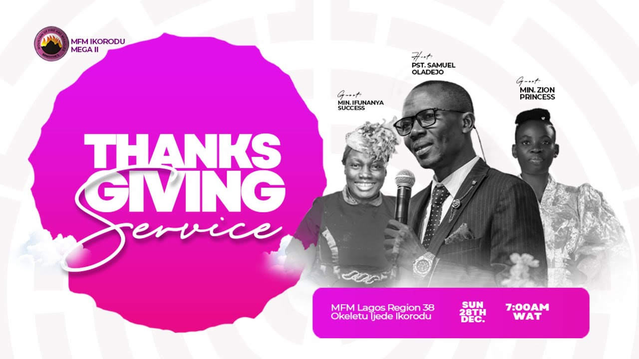 SUNDAY SERVICE | MFM IKORODU MEGA 2 | 28TH DECEMBER 2025