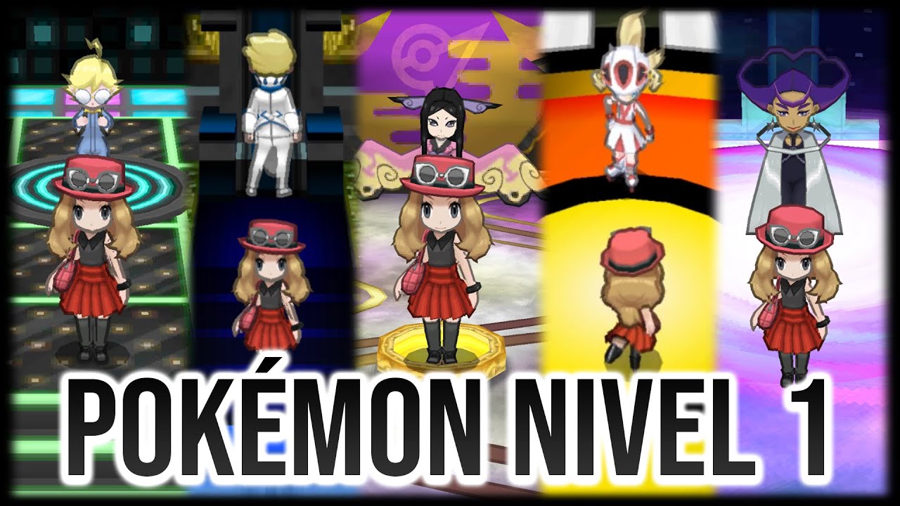 &iquest;ES POSIBLE VENCER TODOS LOS GIMNASIOS DE KALOS Y LIGA POK&Eacute;MON SOLO CON POK&Eacute;MON DE NIVEL 1? Completo