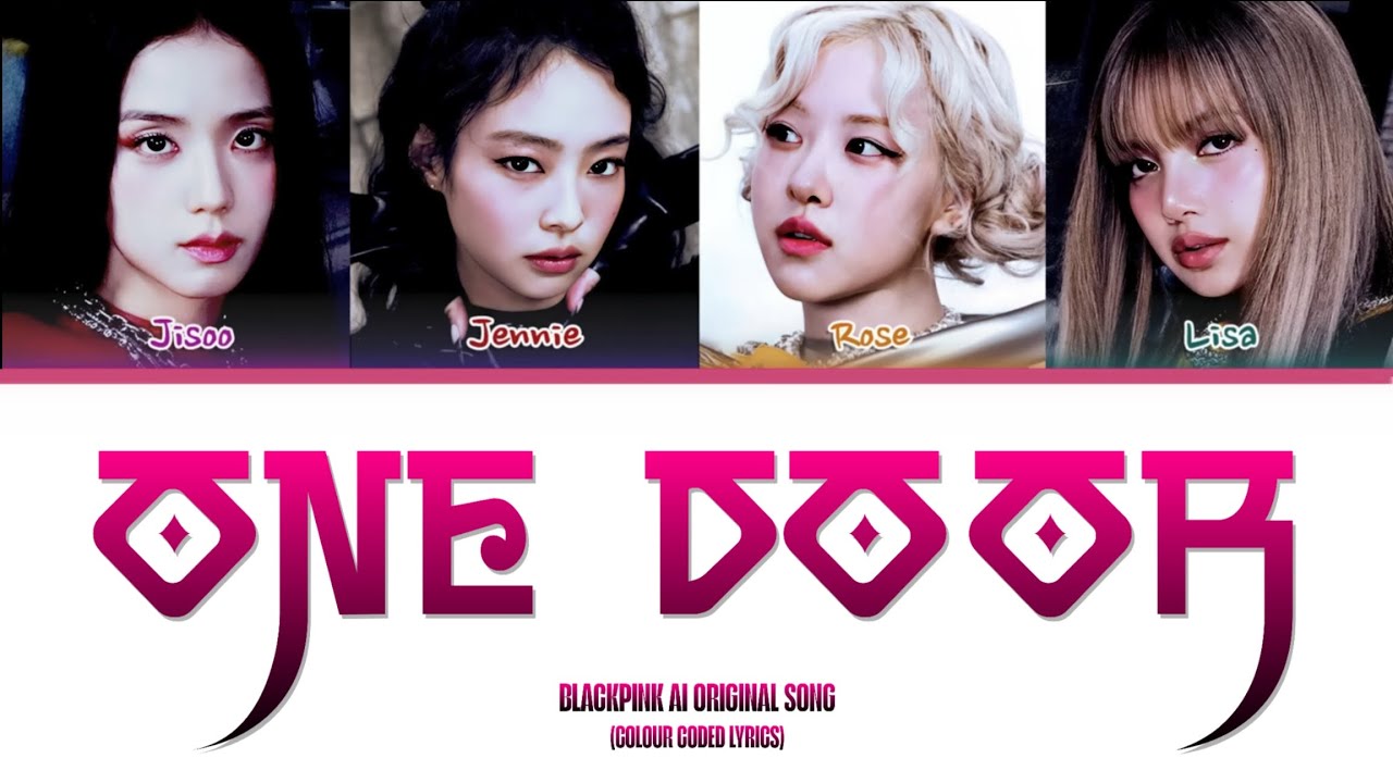 BLACKPINK - 'ONE DOOR' (AI ORIGINAL SONG) [Colour Coded lyrics]