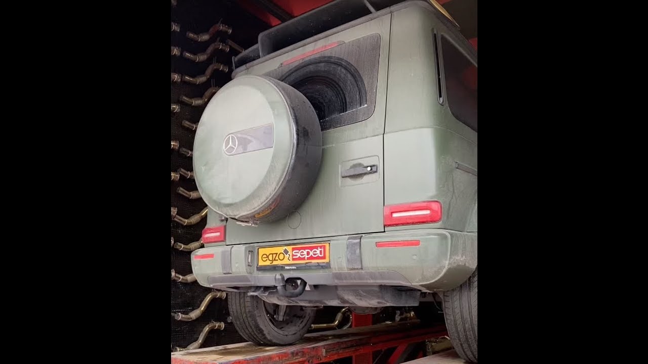 MERCEDES G350 DİZEL 3.0 KUMANDALI EGZOZ SESİ 🔥