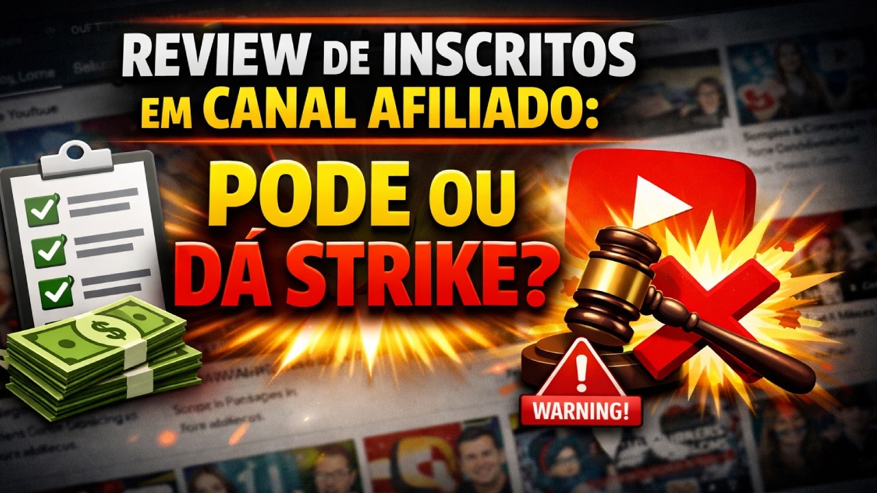 Review de Inscritos em Canal Afiliado: Pode Postar ou Dá Strike?