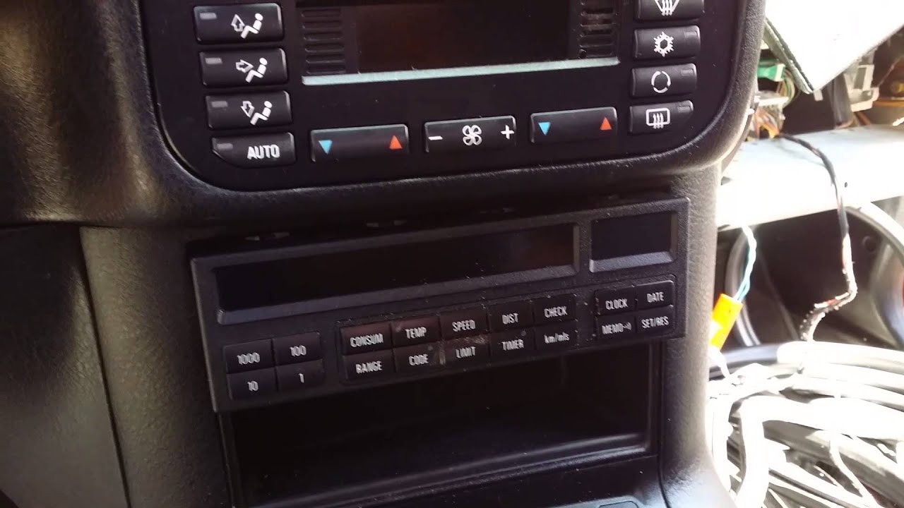 BMW e36 M3 325 328 Center Console Shifter Trim Removal