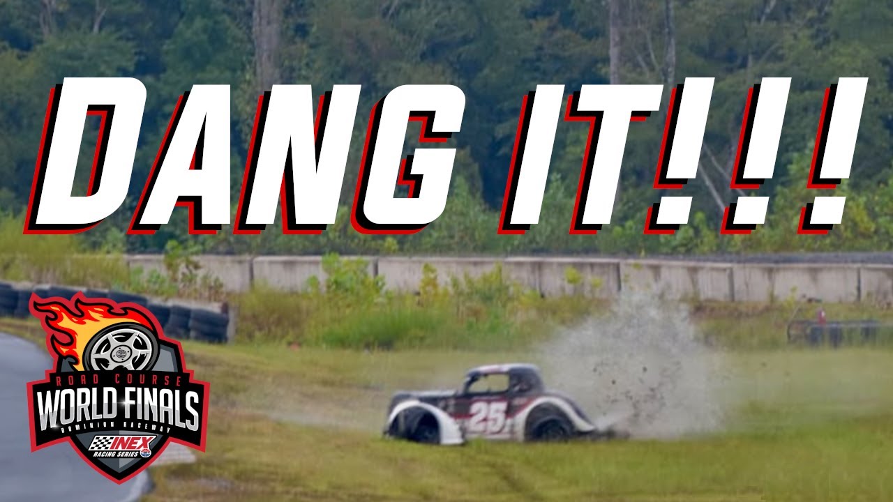 На трассе Dominion Raceway дорожные гонки пошли не по плану!!!