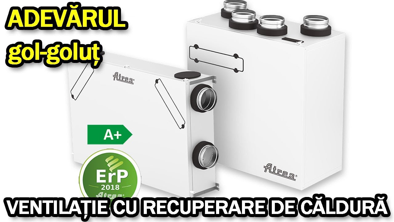 10 lucruri greșite pe care le știu oamenii despre ventilația cu recuperare de căldură! 10 mituri!