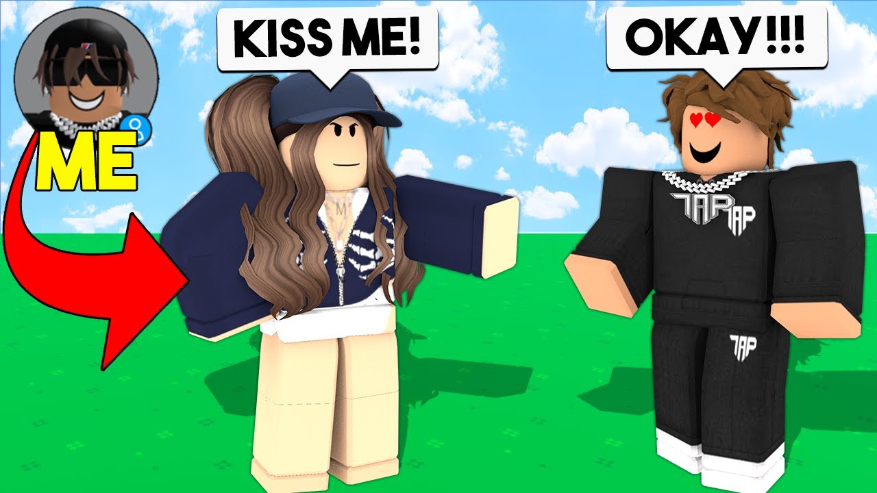 I Trolled TapWater By PRETENDING to Be His GIRLFRIEND... (Roblox Bedwars)