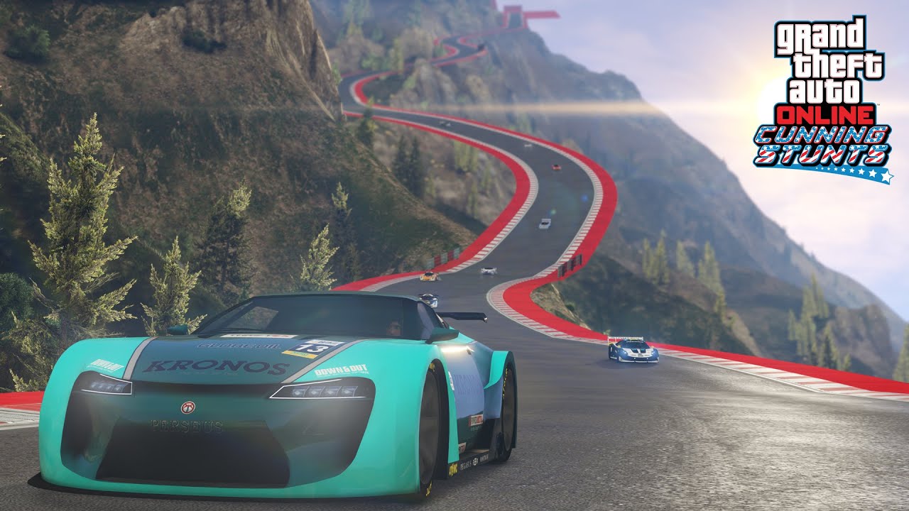 gta 5 stunt race cu gang u