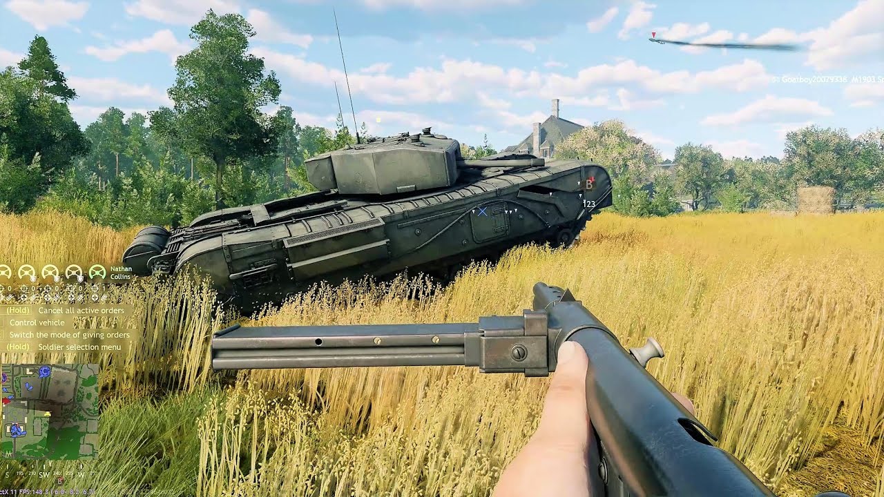 Enlisted: Chateau du Bosq - Invasion of Normandy Gameplay [1440p 60FPS]
