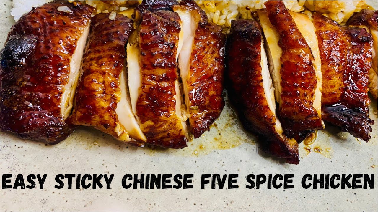 Sticky Chinese five spice chicken recipe (quick how to)