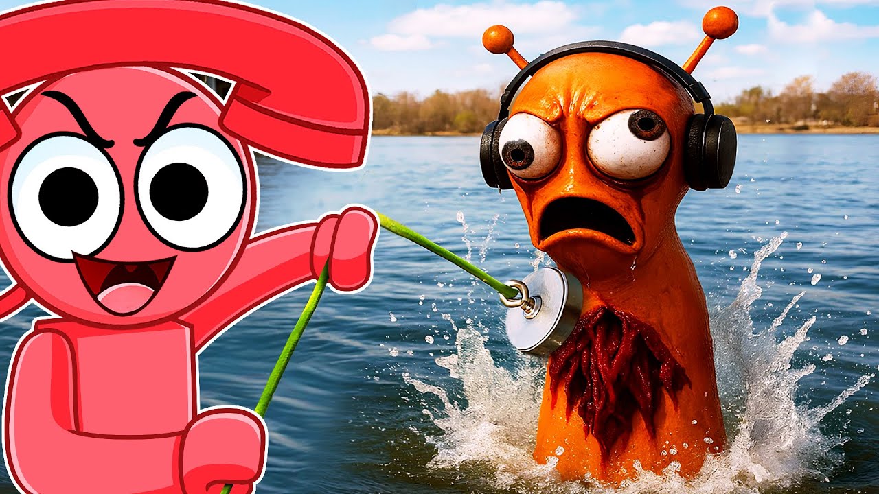 WE FOUND INCREDIBOX SPRUNKI UNDERWATER!! (HOW DID THEY GET THERE?)