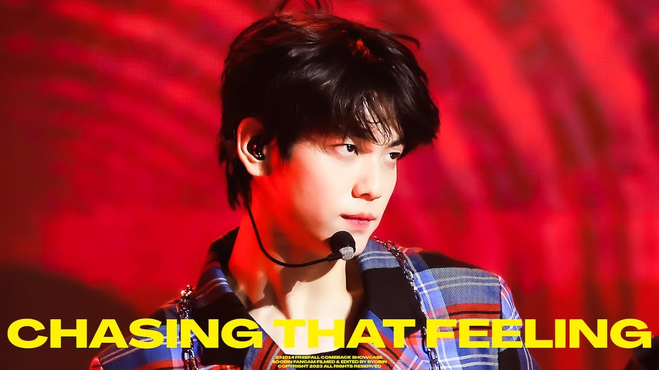 [4K FANCAM] FREEFALL COMEBACK SHOWCASE ‘CHASING THAT FEELING’ 수빈 직캠 (TXT SOOBIN FANCAM) 231014