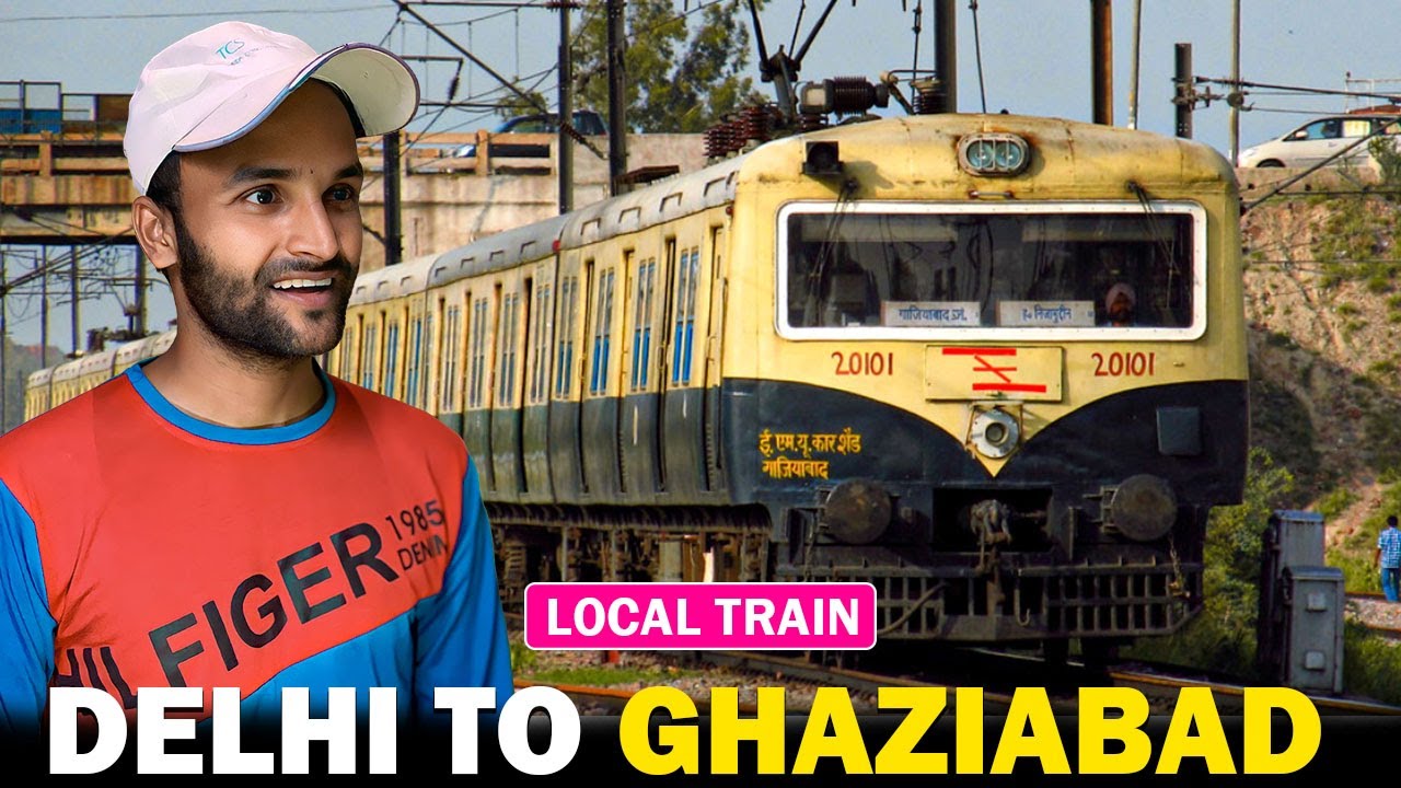 Delhi To Ghaziabad Train | Delhi Local Train | Ghaziabad Junction | Bachpan Se Travel