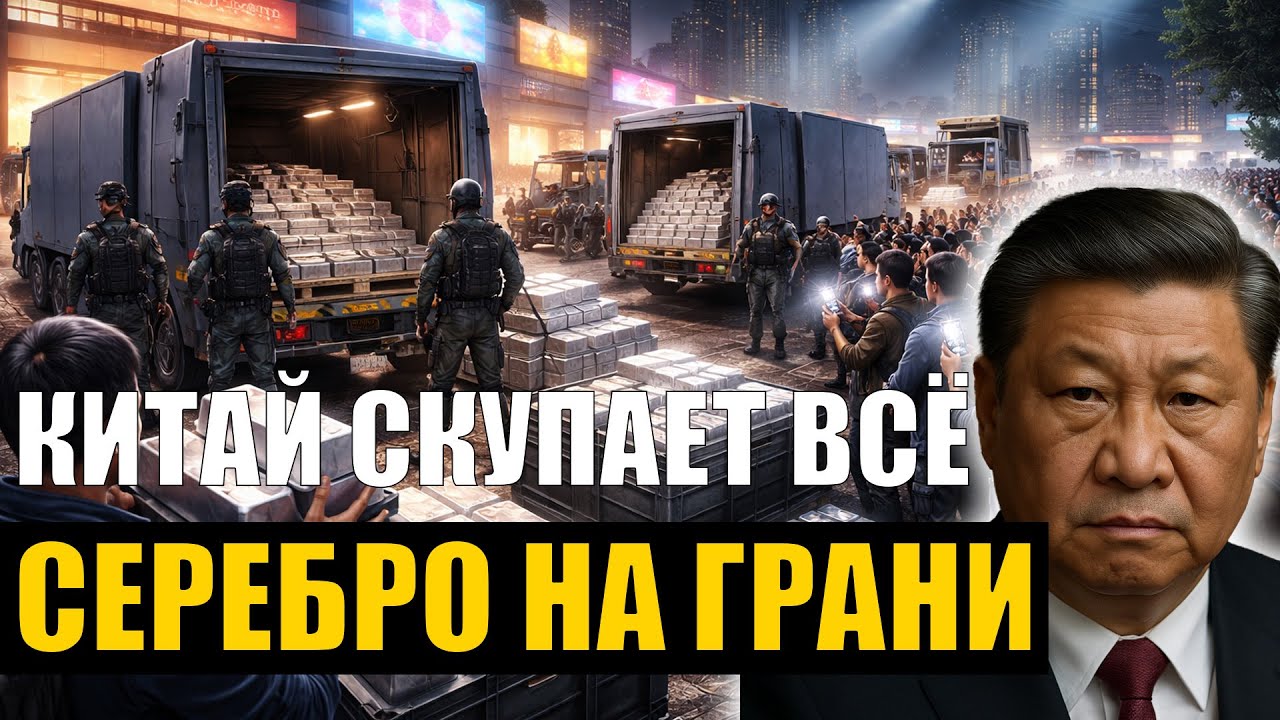 Серебряная лихорадка в Китае: металл исчезает, цены растут, а люди идут на КРАЙНИЕ шаги?