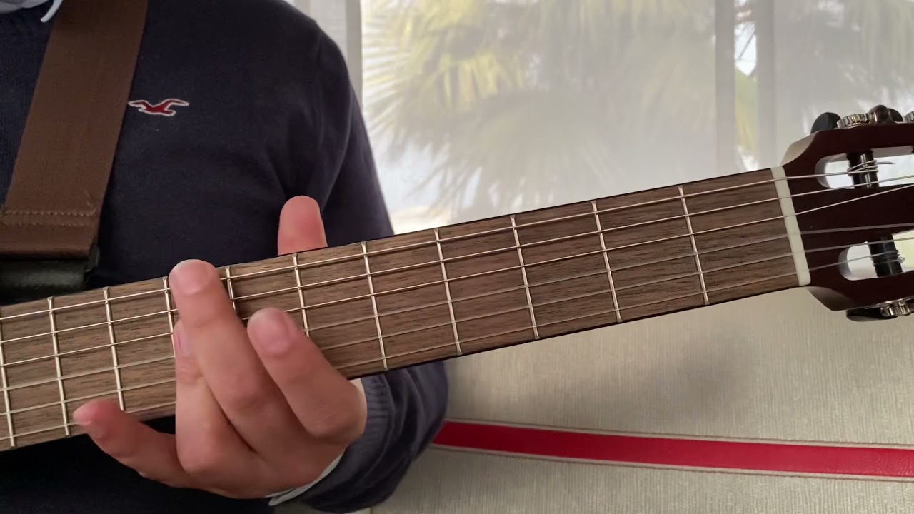 Cantique 204 des ténèbres tu m’a fait sortir guitare tuto