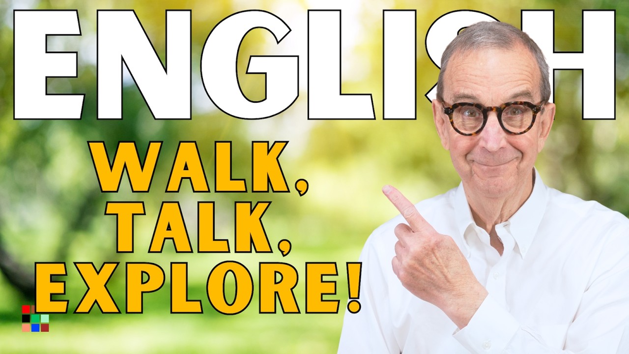 Boost Your English with this Exploring Walk & Talk