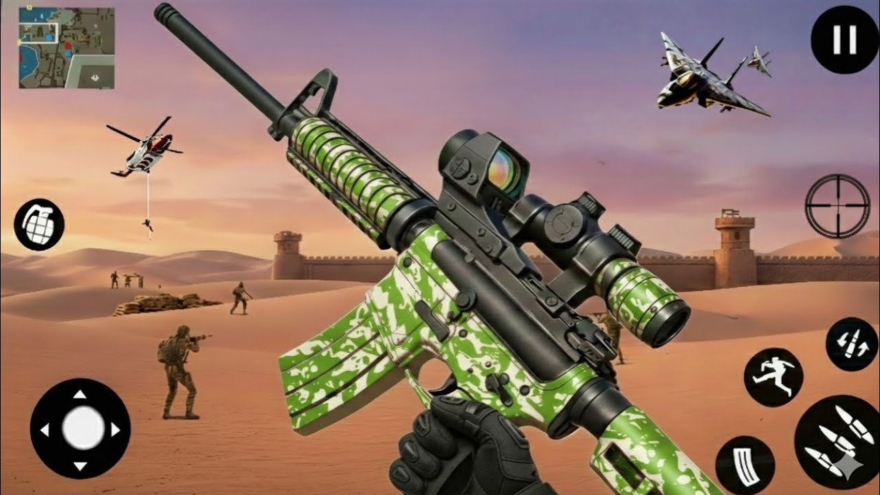 Robot FPS Gun Fire 🔫🤖 | Anti-Terror Strike Mission | New Android Gameplay #2026