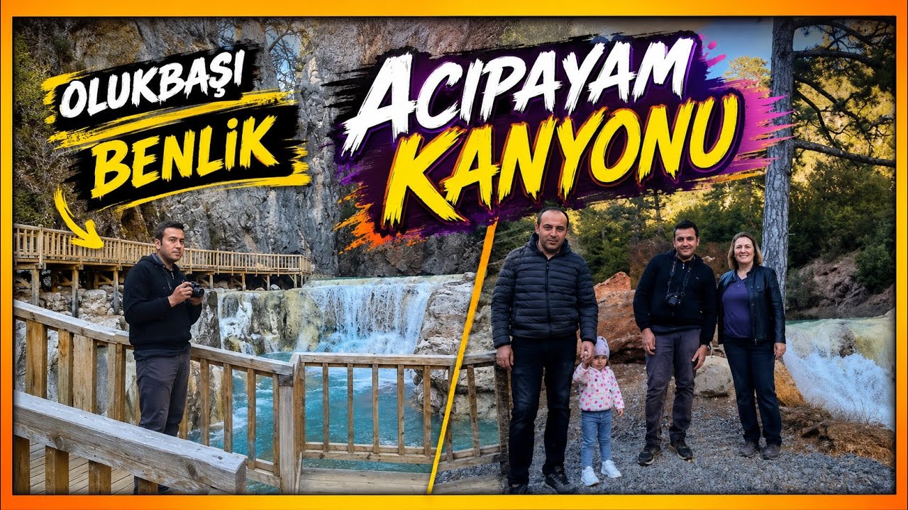 ACIPAYAM KANYONU | DENİZLİ |OLUKBAŞI KANYONU #denizlidegezilecekyerler #kanyon #acıpayam #gezivlog