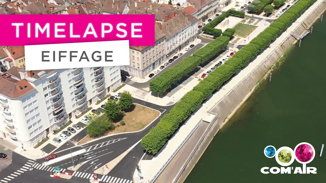 COM'AIR - SUIVI DE CHANTIER EIFFAGE (Quai Gambetta Chalon)