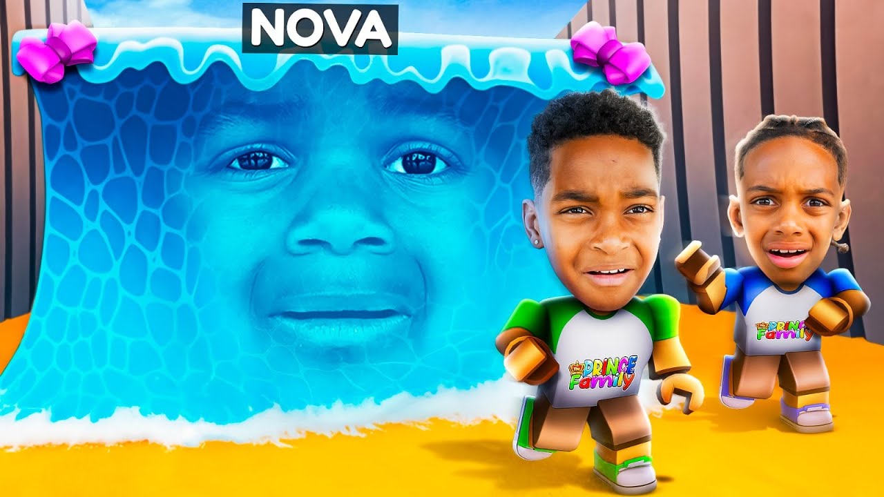 RUN FROM THE TSUNAMI IN ROBLOX