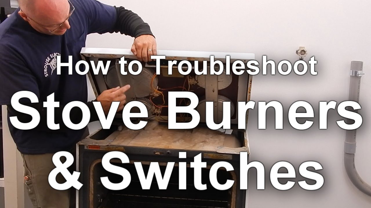 How to Troubleshoot Glass Top Stove Burners and Switches