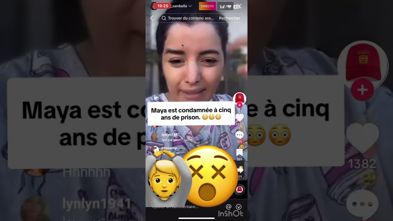 سامبيلا كتكول بلي مايا حكمو عليها ب 5 سنين سورسي ومغترتاح حتى ترجعها للمغرب 💯