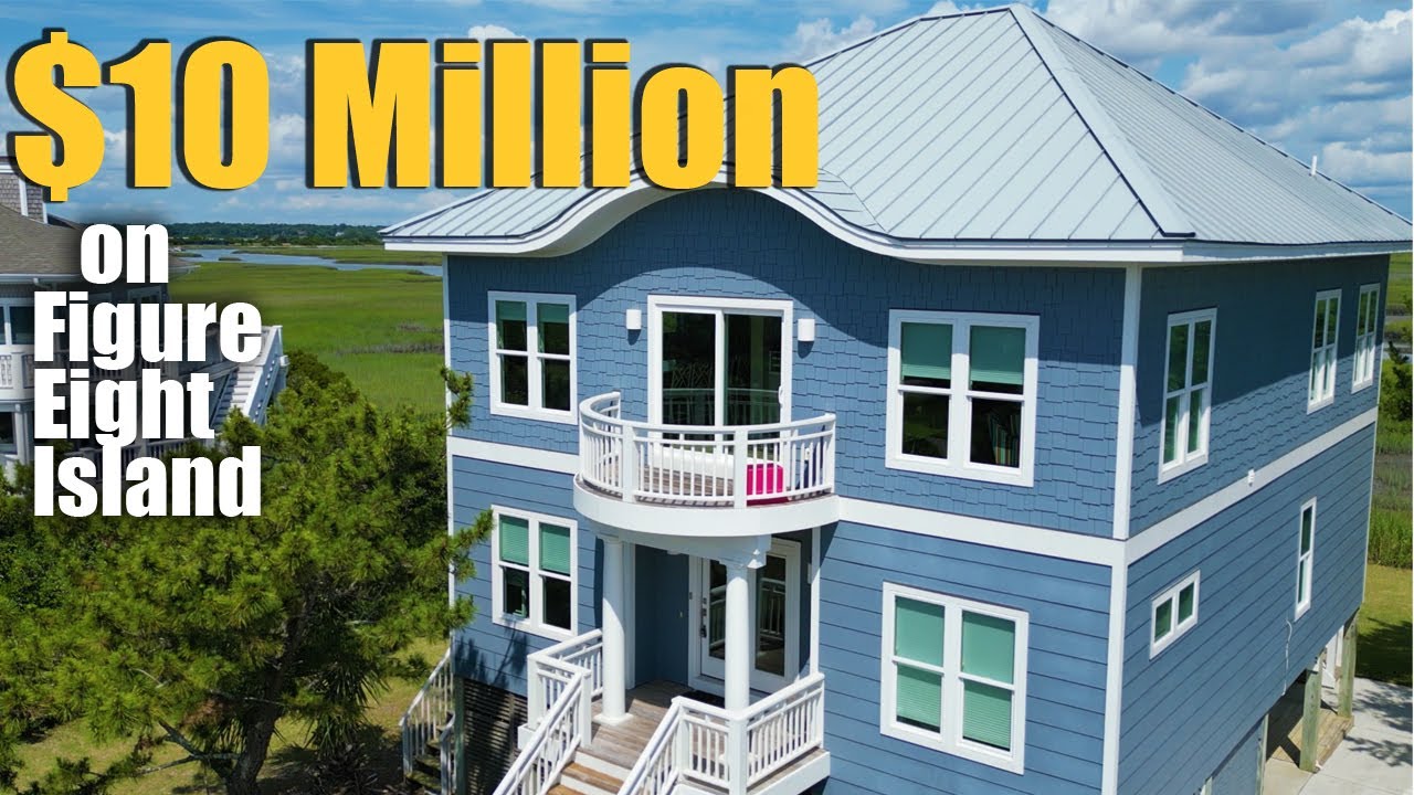 Luxury home listing on PRIVATE Figure 8 Island | Coastal North Carolina