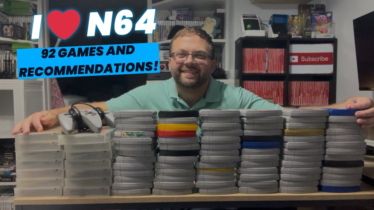 My Nintendo 64 Collection - 92 Games and Recommendations!