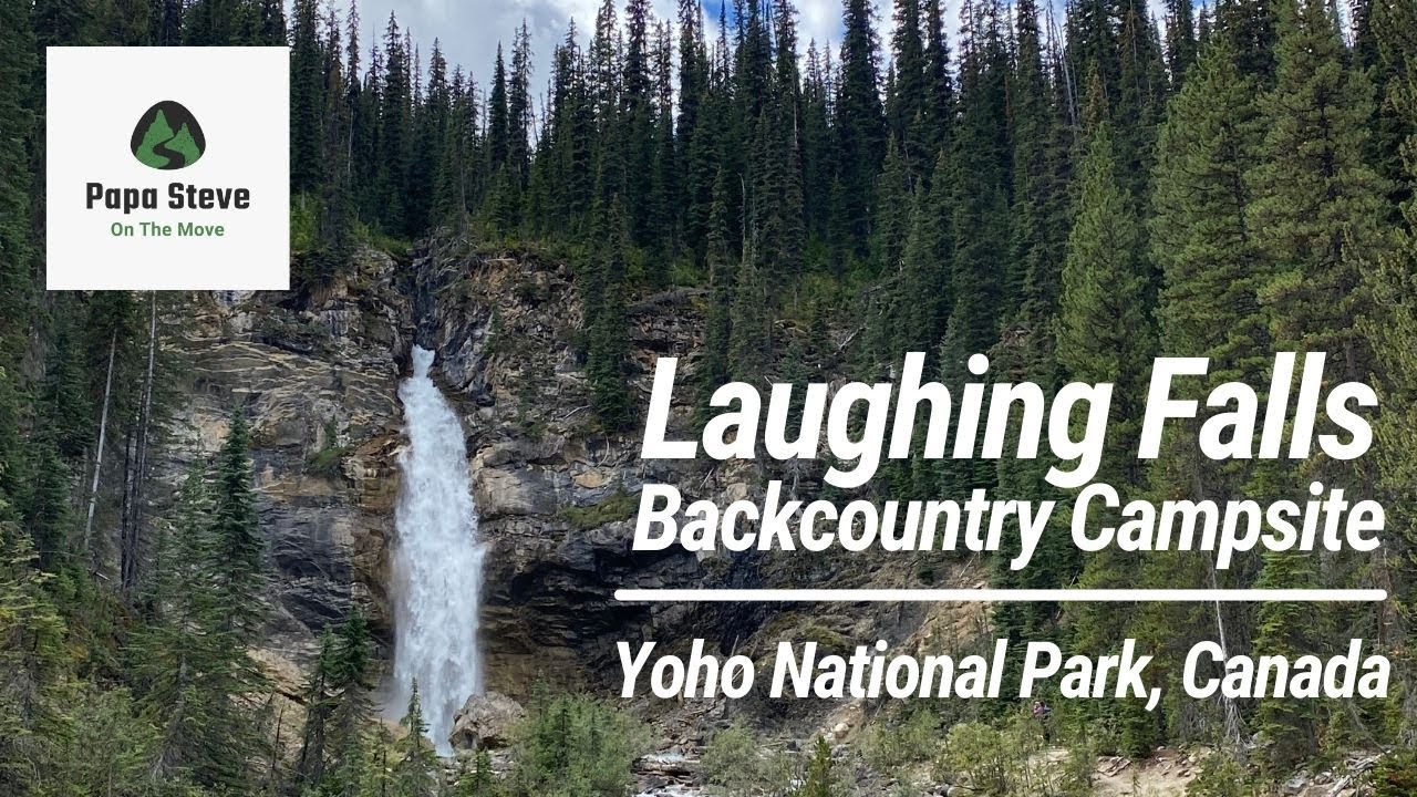 Laughing Falls Backcountry Campsite - Yoho National Park
