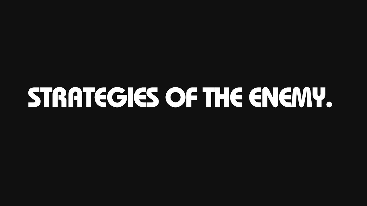 Strategies Of The Enemy. / Pastor Bonginkosi Ndlela