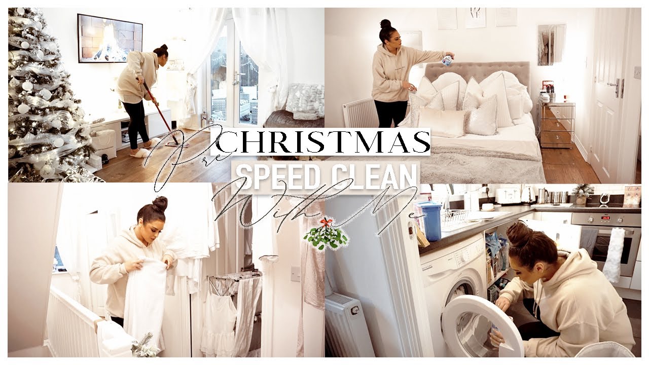 PRE CHRISTMAS SPEED CLEAN | FULL HOUSE!!