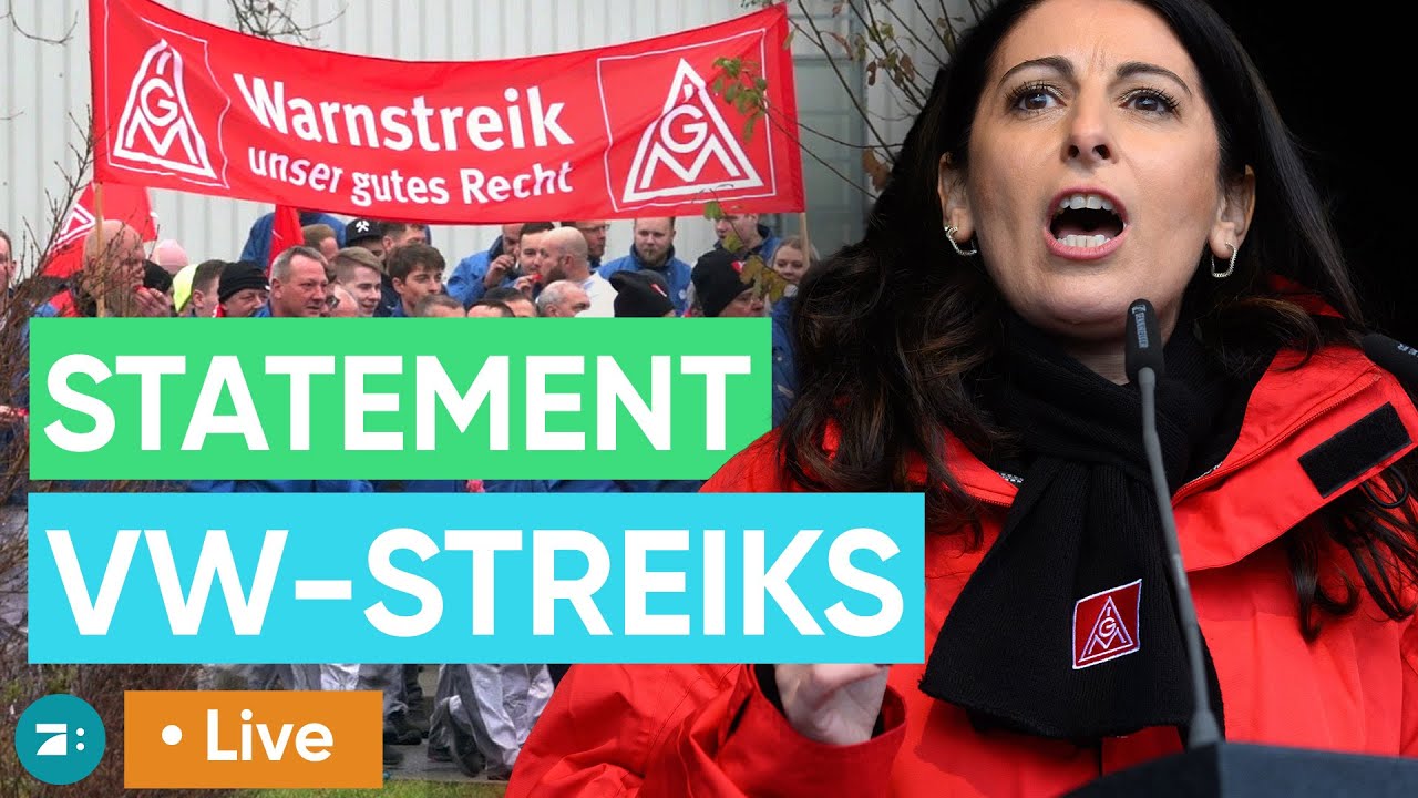 LIVE: Neue Streikwelle bei VW - jetzt spricht der Betriebsrat