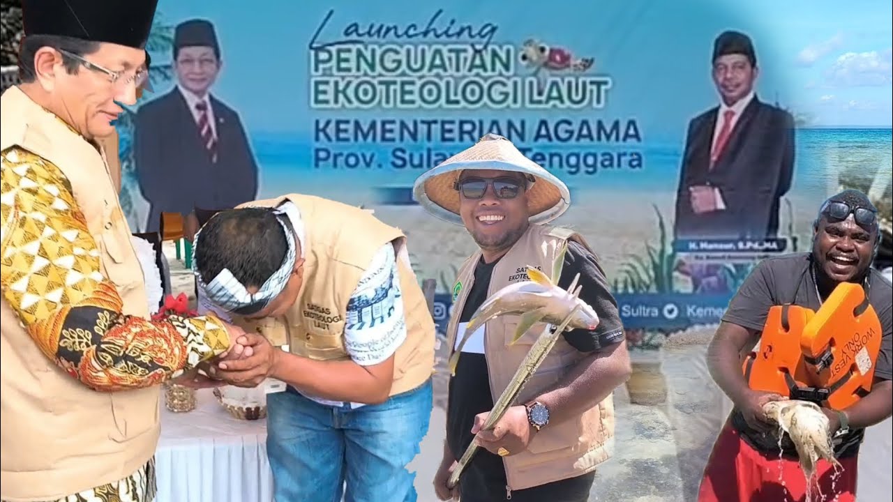 LAUNCHING PENGUATAN EKOTEOLOGI LAUT KEMENTRIAN AGAMA RI. 