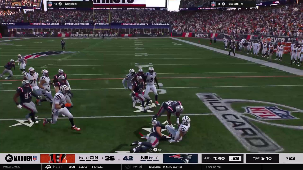 Madden franchise wild card