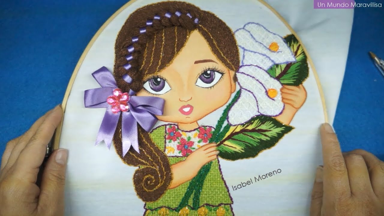 [Puntada Fantasía] Trenza - Niña de los alcatraces | Un Mundo Maravillisa