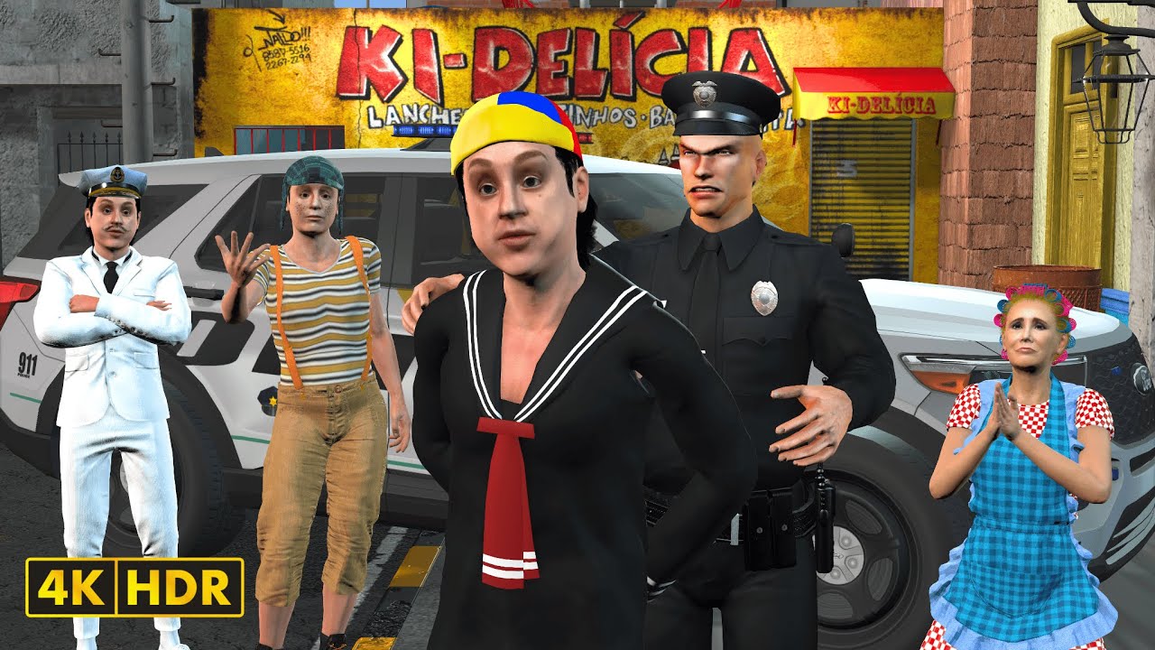 CHAVES - O Kiko Foi Preso?! ( Vila do Kiko )