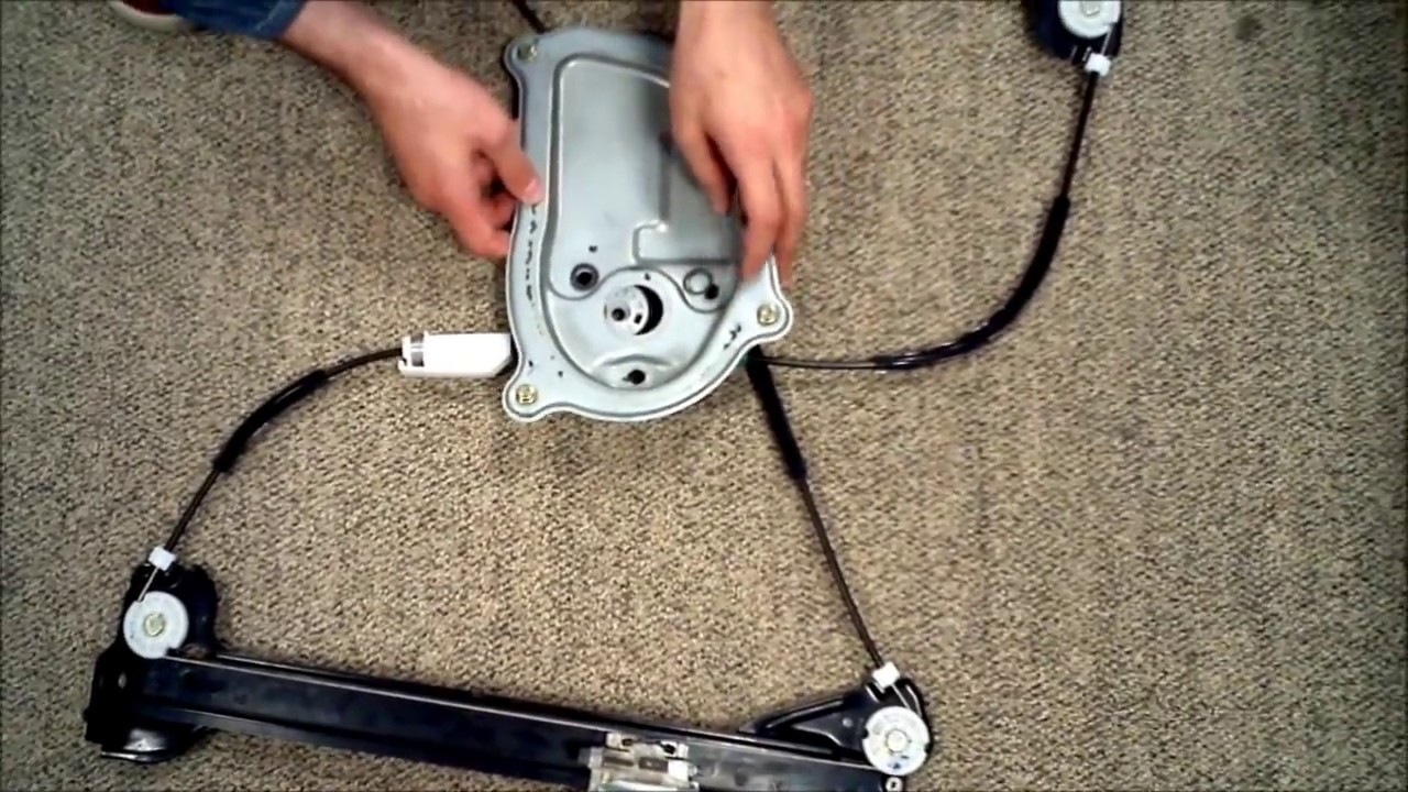 VW New Beetle Convertible Front Left Window regulator repair works