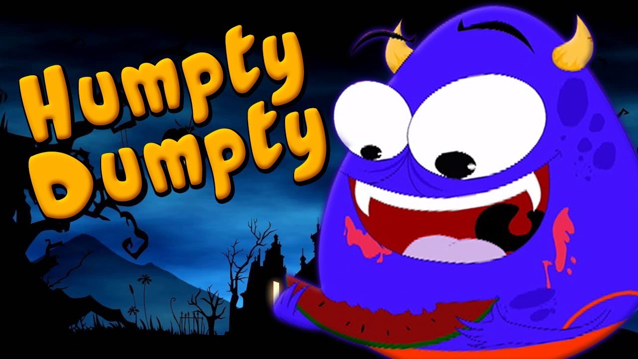 Humpty Dumpty sentado em uma parede | crianças canção | Preschool Rhyme