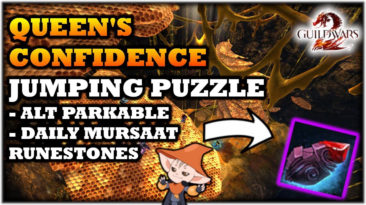 Queen's Confidence Jumping Puzzle & Alt Park Location - A Guild Wars 2 Guide