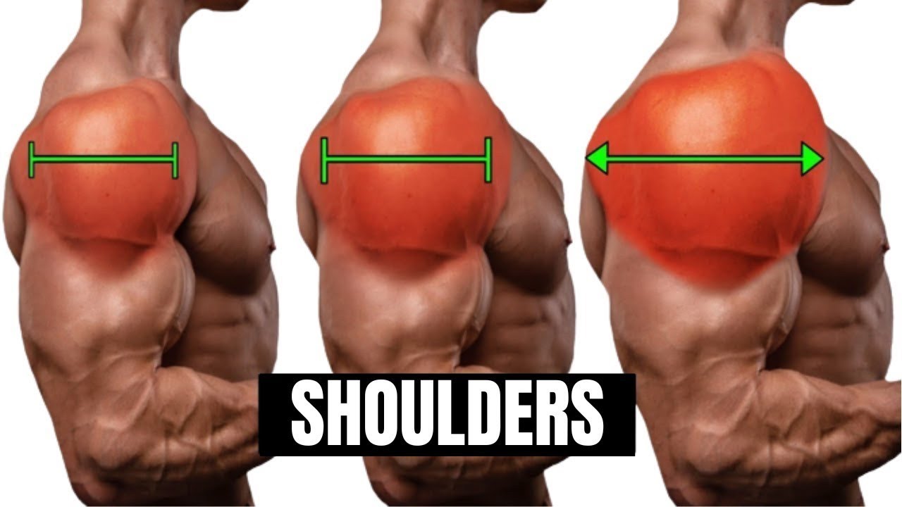 8 Shoulder Exercises for Mass Gains 💪🔥 | Build Bigger Shoulders Fast