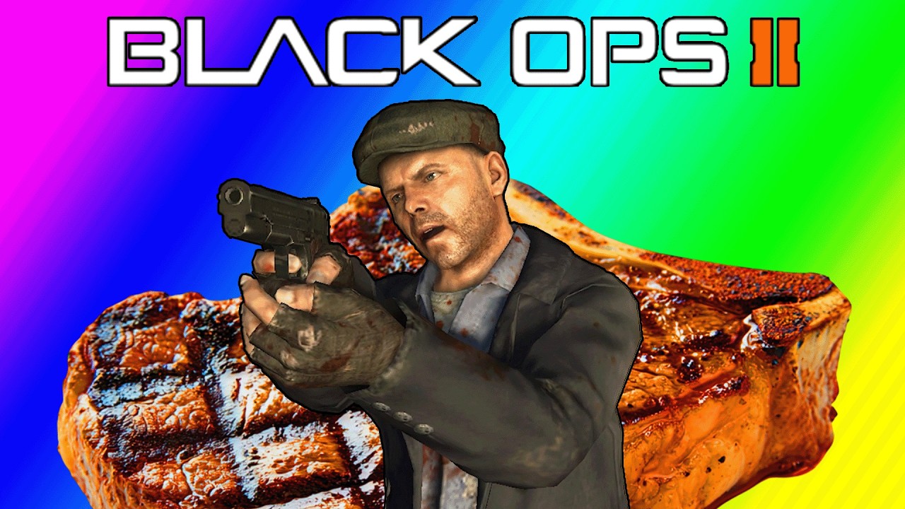 Black Ops 2 Zombies - Easter Egg Attempt, Steak Fail, and More! (Mob of the Dead)