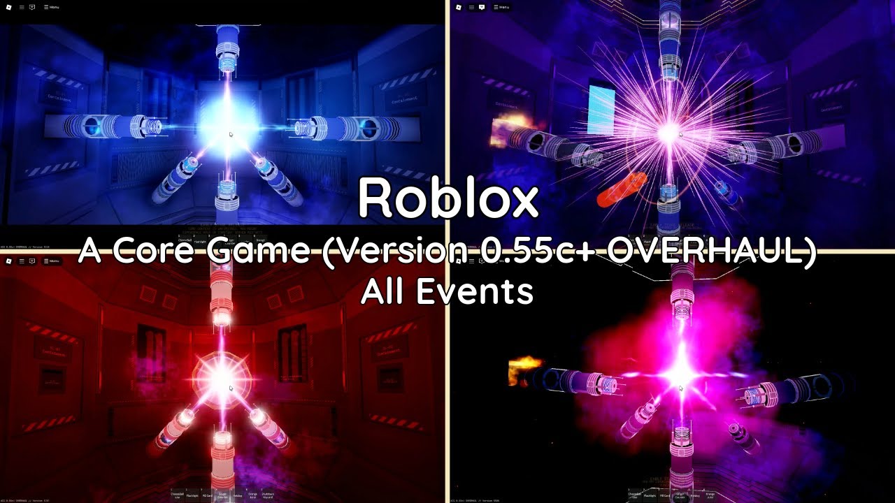 Roblox | A Core Game (0.55c+ OVERHAUL) | All Events
