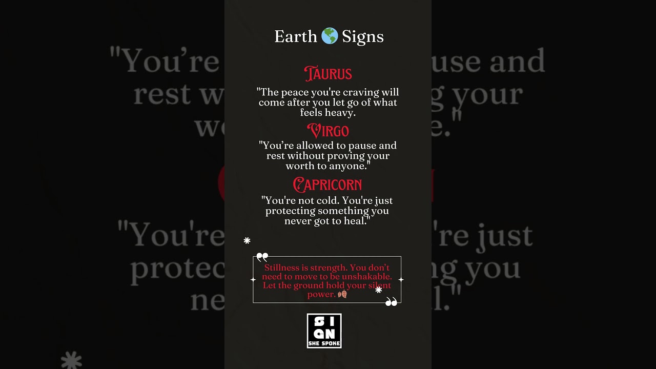 What Zodiac Earth Sign need to know to reach their full potential?  