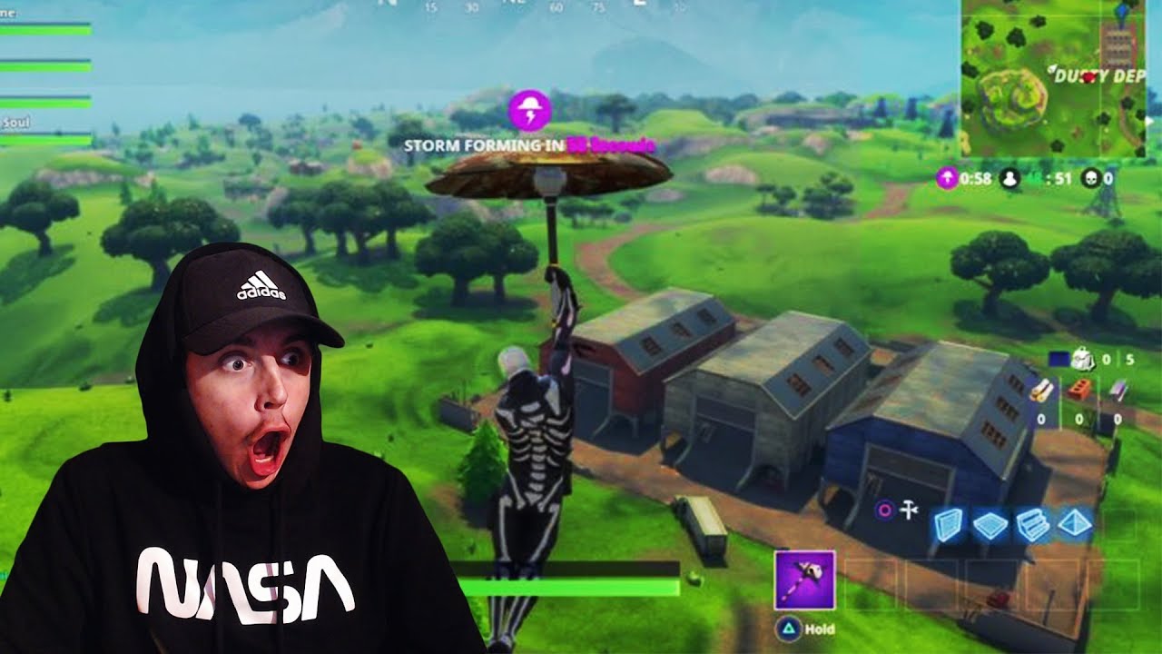 J'ai rejoué comme à la SAISON 1 sur FORTNITE !