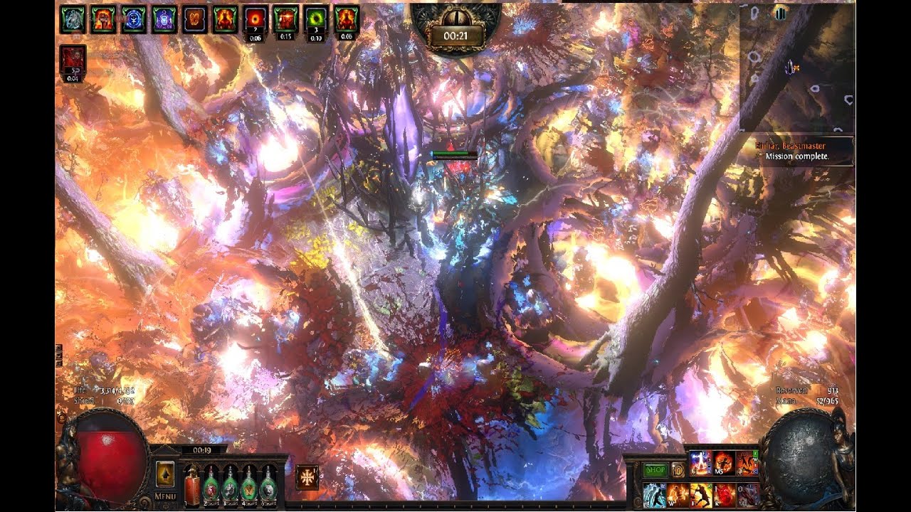 PoE 3.20 Explode RF Legion farming