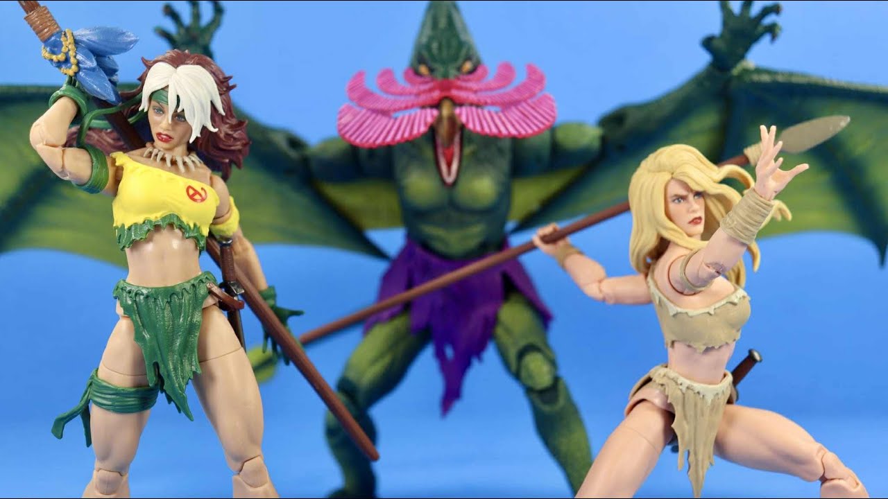 MARVEL LEGENDS SAVAGE LAND GAMERVERSE MARVEL SNAP 3-PACK REVIEW (SDCC EXCLUSIVE)